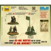 Sovětský minomet 82 mm s obsluhou - 1:72 Zvezda - stavebnice  Sovětský minomet 82 mm s obsluhou - ModelKIT