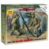 Sovětský minomet 82 mm s obsluhou - 1:72 Zvezda - stavebnice  Sovětský minomet 82 mm s obsluhou - ModelKIT