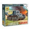 Německý tank PZ.KPFW.38 (T) - 1:100 Zvezda - stavebnice  Německý tank Pz.Kpfw.38(T) - modelKIT