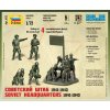Sada figurek Sovětské velení 1941-1943 - 1:72 Zvezda - stavebnice  Sada figurek Sovětské velení 1941-1943 - ModelKIT
