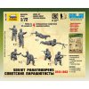 Sada figurek Sovětské parašutisté 1941-1943 - 1:72 Zvezda - stavebnice  Sada figurek Sovětské parašutisté 1941-1943 - ModelKIT