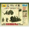 Sovětské dělo 76 mm s obsluhou - 1:72 Zvezda - stavebnice  Sovětské dělo 76 mm s obsluhou - ModelKIT