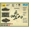 Tank T-60 1:100 Zvezda - stavebnice  Tank T 60 - modelKIT