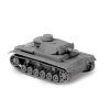 Tank Pz.Kpfw III plamenometná verze 1:100 Zvezda - stavebnice  Tank Pz.Kfw 3 - modelKIT