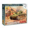 Tank Pz.Kpfw III plamenometná verze 1:100 Zvezda - stavebnice  Tank Pz.Kfw 3 - modelKIT