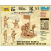 Sada figurek Britská pěchota 1939-1945 - 1:72 Zvezda  Britská pěchota - sada figurek - ModelKIT