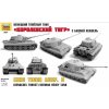 Tank T-VIB KING TIGER AUSF.B - 1:35 - Zvezda - stavebnice  Tank T-VIB KING TIGER AUSF.B - ModelKIT