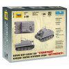 Samohybný raketomet Sturmtiger 1:100  Zvezda - stavebnice  Samohybný raketomet Sturmtiger - modelKIT