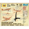 Britský Bombardér Fairy Battle - 1:144 - Zvezda - stavebnice  Britský Bombardér Fairy Battle - ModelKIT