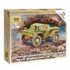 Britský obrněný vůz Mk-1 Dingo 1:100 - Zvezda - stavebnice  Britský obrněný vůz Daimler Mk-1 Dingo - ModelKIT