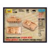 BMP Bradley M2A2 1:100 Zvezda - stavebnice  Tank Bradley M2A2 - modelKIT
