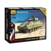 BMP Bradley M2A2 1:100 Zvezda - stavebnice  Tank Bradley M2A2 - modelKIT