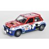 Renault R5 Turbo #2 Rallye D'Antibes 1983 1:18 - Solido  Renault R5 Turbo No.2 - kovový model auta