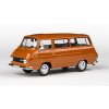 Škoda 1203 1974 1:43 Hnědá Okrová - ABREX  Škoda-1203 - kovový model mikrobusu