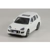 Porsche Cayenne Turbo bílá 1:43 - Bburago  Porsche Cayenne - kovový model