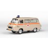 Škoda 1203 1974 ZS Praha 138 Sanitka Záchranka 1:43 - Abrex  Škoda-1203 - kovový model auta