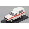 Moskvič IŽ-27156 Ambulance 1:24 - Hachette časopis s modelem  IŽ 27156 Sanitka - kovový model