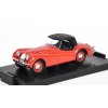 Jaguar XK 120 3.5 Spider Closed 1948 - 1:43 červená - Brumm  JAGUAR XK 120 3.5 SPIDER CHIUSA 1948 CLOSED - kovový model auta