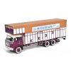 Berliet GPRK10 3-Assi Truck Mighirian Fres 1968 1:43 Hachette časopis s modelem  Truck Berliet GPRK10 3-Assi Mighirian Fres 1968 - kovový model auta