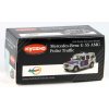 Mercedes-Benz G55 AMG Policie Traffic bílá/modrá 1:64 - Kyosho  Mercedes-Benz G55 AMG - kovový model