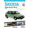 Škoda Favorit 136 LS 1991 1:43 - Kaleidoskop slavných vozů časopis s modelem #36  Škoda Favorit 136LS DeAgostini - kovový model auta