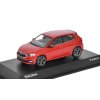 Škoda Fabia A07 červená 1:43  Škoda New Fabia A07 - kovový model