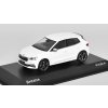 Škoda Fabia IV bílá 1:43  Škoda New Fabia A07 - kovový model auta