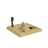 Diorama Desert Man 1:43  Voják v poušti - diorama