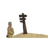 Diorama Desert Man 1:43  Voják v poušti - diorama