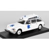 Citroen DS20 Break Ambulance 1974 1:24 - Hachette časopis s modelem  Citroen DS 20 Break Ambulance 1974 - kovový model