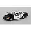 Ford Crown Victoria Police 1999 1:24 - Welly  Ford Crown Victoria - kovový model