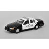 Ford Crown Victoria Police 1999 1:24 - Welly  Ford Crown Victoria - kovový model
