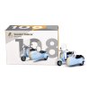 Skútr Sidecar Hong Kong 1:35 - Tiny Toys  Scooter Sidecar Hong Kong - kovový model