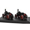 Sada: Fowler BB1 Ploughing Engine x2 Master & Mistress 1:76 - Oxford  Sada 2 ks: Fowler BB1 Ploughing Engine Master & Mistress - kovový model auta
