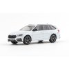 Škoda Octavia IV Combi RS 2020 Bílá Moon Metalíza 1:43 - Abrex  Škoda Octavia IV Combi RS 2020 - kovový model
