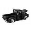 Ford F-100 Pick Up 1956 černá matná 1:24 - MOTORMAX  Ford Pick-Up - kovový model