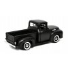 Ford F-100 Pick Up 1956 černá matná 1:24 - MOTORMAX  Ford Pick-Up - kovový model
