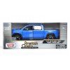 Dodge Ram 1500 Crew Cab Rebel 2019 modrý 1:27 - MOTORMAX  Dodge Ram 1500 - kovový model