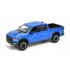Dodge Ram 1500 Crew Cab Rebel 2019 modrý 1:27 - MOTORMAX  Dodge Ram 1500 - kovový model