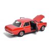 Mercedes-Benz 220 W115 1968 červená 1:24 - Welly  Mercedes 220 - kovový model
