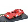 Ferrari 312 P #8 Spa-Francorchamps 1969 1:43 - SpecialC časopis s modelem  Ferrari 312 P No.8 1000km Spa-Francorchamps 1969 1:43 - kovový model auta