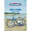 Riga-2 Gauja 1:24 - MODIMIO Collections Naše Motocykly časopis s modelem #23  Riha 2 Gauja motorka - model motorky