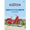 JAWA 50 typ 551 Jawetta 1:24 - MODIMIO Naše Motocykly časopis s modelem #28  JAWA 50 typ 551 Jawetta motorka - model motorky