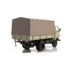 IFA W50L s plachtou šedá 1:43 - SSM  IFA W50L- kovový model