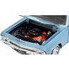 Chevrolet Impala SS 396 1965 modrá 1:24 - Welly  Chevy Impala SS - kovový model
