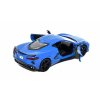 Chevrolet Corvette C8 Stingray 2020 modrá 1:24 - MOTORMAX  Chevrolet Corvette C8 Stingray 2020 - kovový model auta