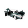 Chevrolet Bel Air Hardtop 1957 zelená 1:24 - MOTORMAX  Chevrolet BelAir - kovový model