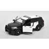 Ford Interceptor Police Utility černá/bílá 1:24 - MOTORMAX  Ford  Interceptor - kovový model