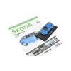 Škoda Scala 2019 1:43 - Kaleidoskop slavných vozů časopis s modelem #57  Škoda Scala 2019 - DeAgostini - kovový model auta