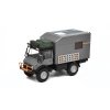 Mercedes-Benz Unimog Karavan 1:43 - Ručně upravený model  Mercedes Unimog Expedice Camper - kovový model auta